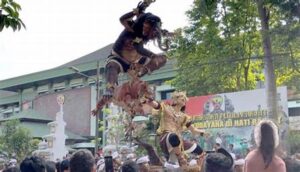 Pawai Ogoh-ogoh Di Limboto Jadi Daya Tarik Wisatawan